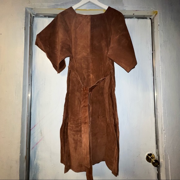 Made in Israel Full Suede Leather Garment by Beged-Or. - Picture 2 of 7